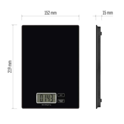 Digital kitchen scale EV014B [1]