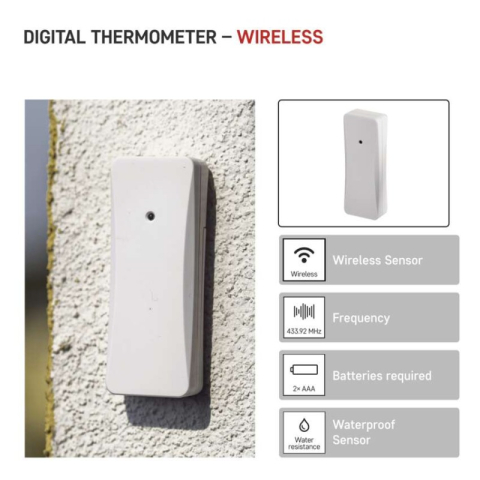 Digital Thermometer - wireless E0129 [2]