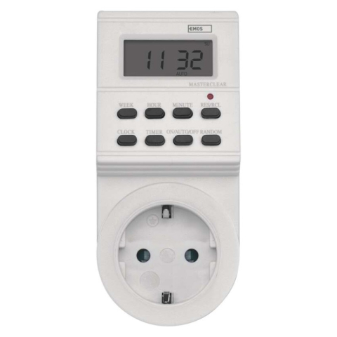 Digital timer Socket TS-ED1 SCHUKO [1]