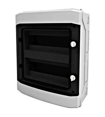 Dulapuri - DULAP DISTRIB. APL. CU USA TRANSPARENTA 24 MODUL