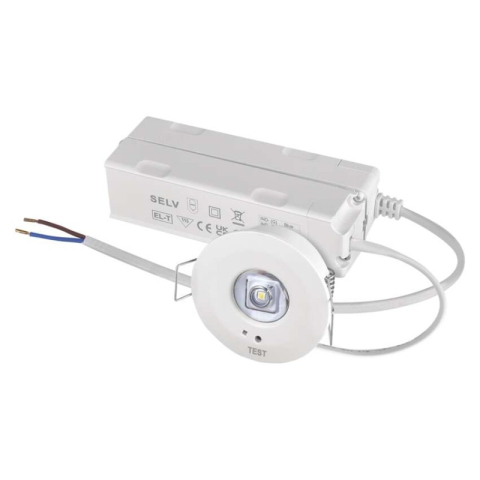 Emergency downlight ORSU 1W 130lm 3h [1]