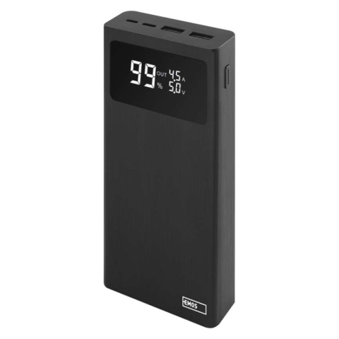 Powerbanks - EMOS BETAQ 20 Portable Power bank, 20 000 mAh, 22.5 W, black