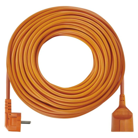 Extension Cord 30 m / 1 sockets / orange / PVC / 1,5 mm2 [1]