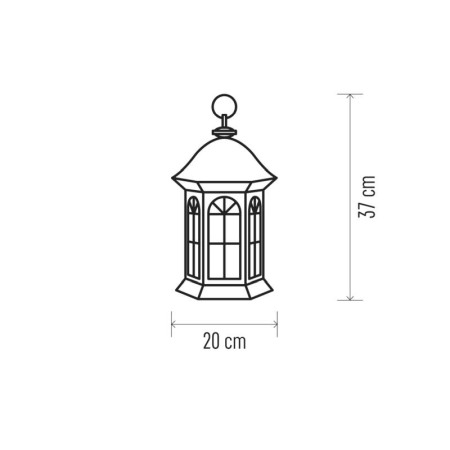 FELINAR CU LUMANARE FLICKER NEGRU [3]