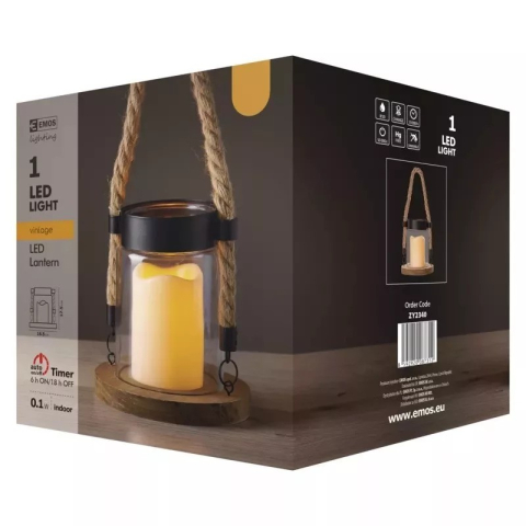 FELINAR DECORATIV LEMN + STICLA [4]