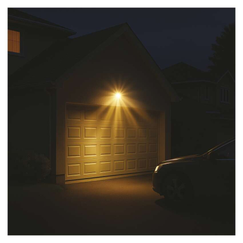 SENZOR DE MISCARE PIRO IP44, 1200W, ALB [10]