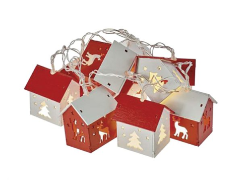 Sir luminos - GHIRLAND DE CRACIUN CU LED CASA