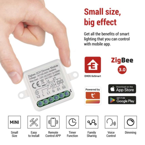 GoSmart dimming module IP-2112DZ, ZigBee, 2-channel [2]
