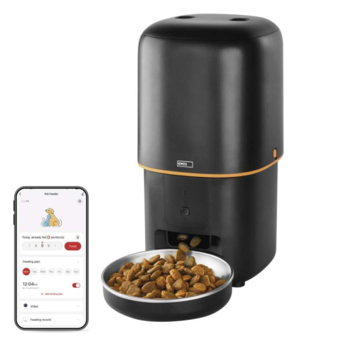 Emos - GoSmart feeder Pet Care, 4 l, black, Wi-Fi