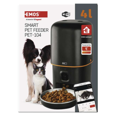 GOSMART FEEDER PET CARE WITH CAMERA, 4 L, BLACK, WI-FI [12]
