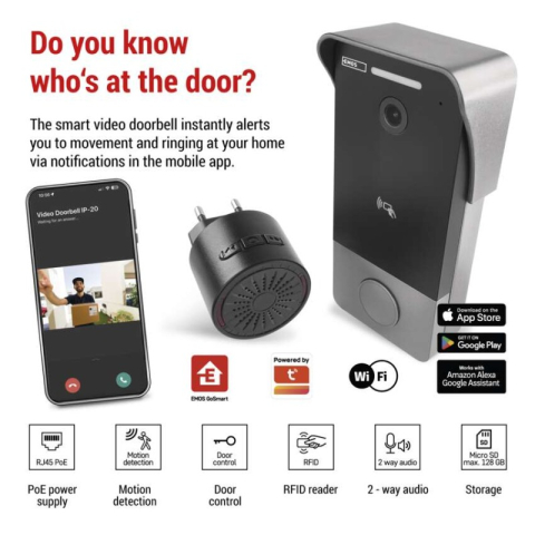GoSmart IP-20PoE video doorbell IP-20PoE [2]