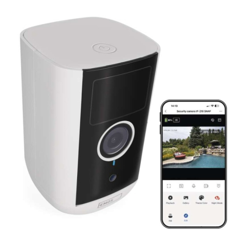 Monitoring devices and doorbells - GoSmart Outdoor battery-powered camera IP-210 SNAP with WiFi