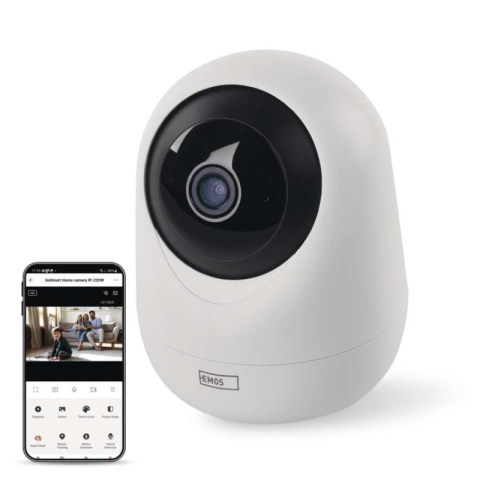 Monitoring devices and doorbells - GoSmart Pivoting camera IP-220W with WiFi