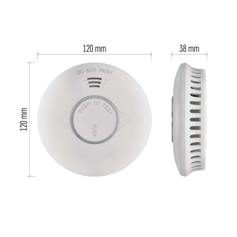 GoSmart Smoke Detector TS380C-HW with WiFi [4]