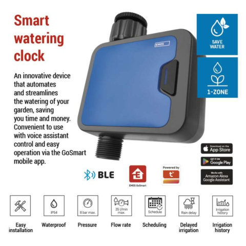 GoSmart watering timer, Bluetooth 5.0, 1 output [2]