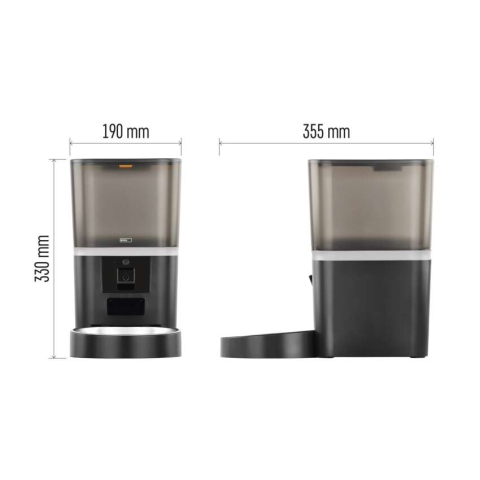 HRANITOR AUTOMAT ANIMALE GOSMART PET CARE 6L CU CAMERA, WI-FI [8]