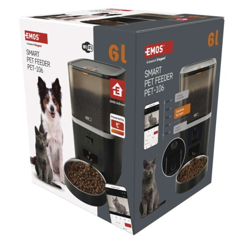 HRANITOR AUTOMAT ANIMALE GOSMART PET CARE 6L CU CAMERA, WI-FI [9]