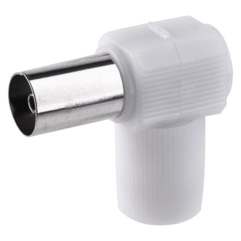 Cables - IEC Aerial Connector female, screw type, angle