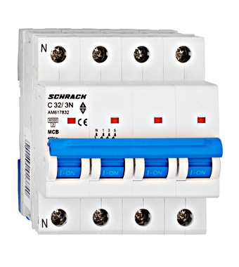 Intrerupatoare - INTRARUPATOR MODULAR (MCB) 3P+N 32A