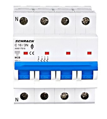 INTRERUPTOR MODULAR (MCB) 3P+N 16A [1]