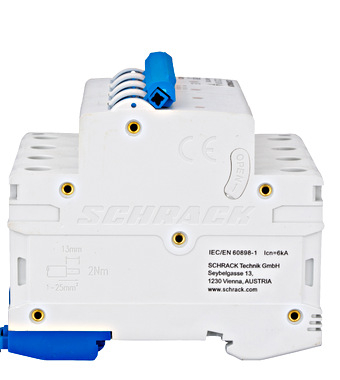 INTRERUPTOR MODULAR (MCB) 3P+N 25A [4]