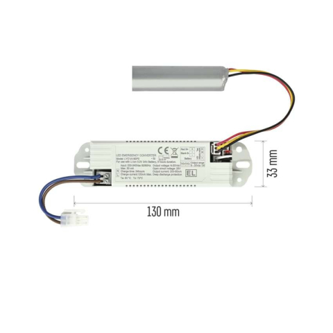 KIT DE EMERGENTA DE 3 ORE PENTRU APLICA EMOS FLERI [8]