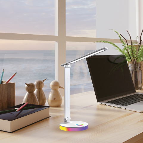 LAMPA DE BIROU BRUNO ALB [2]