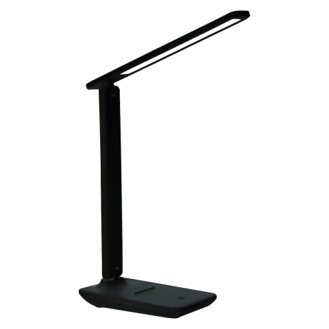 Corpuri de iluminat interior - LAMPA DE BIROU POST NEGRU
