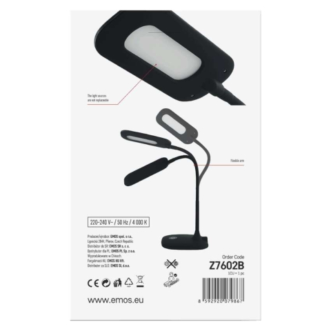 LAMPA DE BIROU STELLA NEGRU [11]