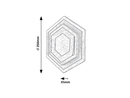 LAMPA DE PERETE BITSI [7]