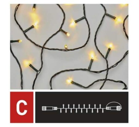 Sir luminos - Lanț de Craciun de legatura cu LED standard