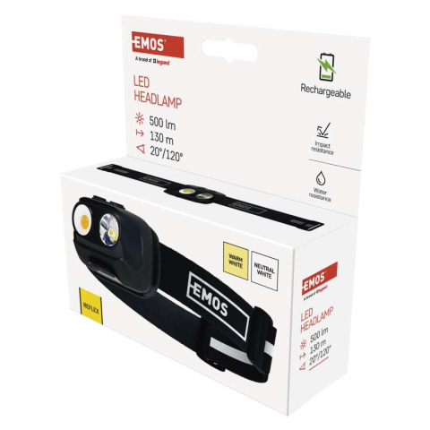 LANTERNA FRONTALA COB LED REINCARCABILA 500LM [8]