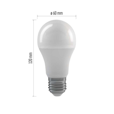 LED Bulb Classic A60/ E27 / 10,5 W (75 W) / 1 060 lm / warm white / step-dimming [1]