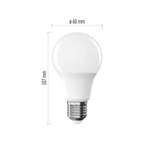 LED Bulb Classic A60 / E27 / 5.8 W (50 W) / 645 lm / Neutral White [1]