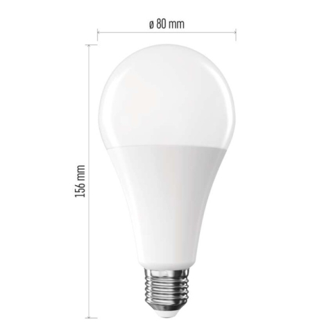 LED Bulb Classic A80 / E27 / 20 W (150 W) / 2452 lm / Neutral White [1]