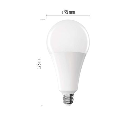 LED Bulb Classic A95 / E27 / 28 W (200 W) / 3452 lm / Warm white [1]