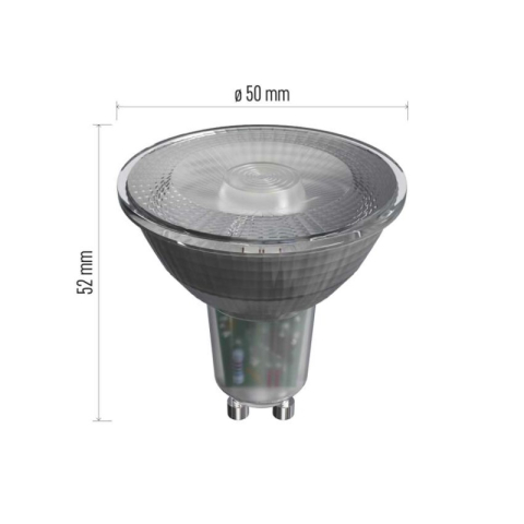 LED Bulb Classic MR16 / GU10 / 4.2 W (36 W) / 333 lm / warm white [1]