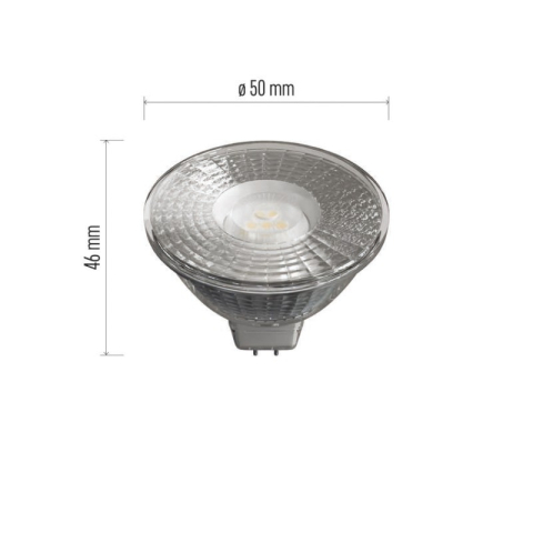 LED Bulb Classic MR16 / GU5.3 / 4.5 W (31 W) / 380 lm / neutral white [1]