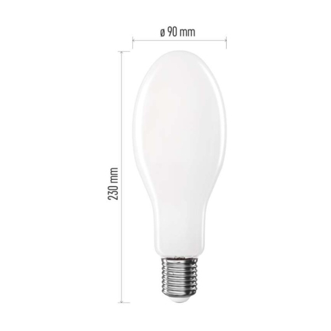 LED Bulb Filament ED90 / E40 / 36 W (327 W) / 6 000 lm / neutral white [1]