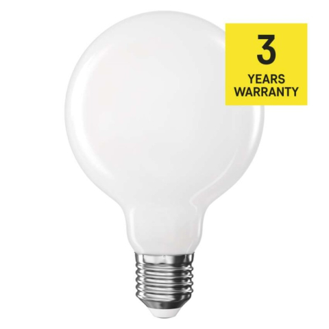 LED Bulb Filament G95 / E27 / 7.8 W (75 W) / 1055 lm / Warm white [2]