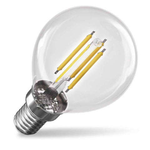 LED bulbs - LED Bulb Filament Mini Globe A CLASS/ E14 / 3,8 W (60 W) / 806 lm / Neutral White