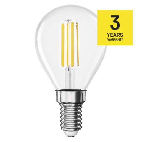 LED Bulb Filament Mini Globe / E14 / 5.9 W (60 W) / 806 lm / Warm white [2]