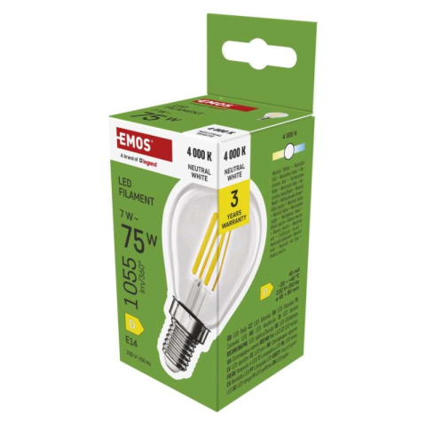 LED bulbs - LED Bulb Filament Mini Globe / E14 / 7 W (75 W) / 1055 lm / neutral white