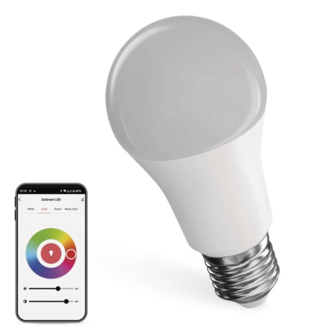 Emos - LED Bulb GoSmart A60 / E27 / 11 W (75 W) / 1 050 lm / RGB / dimmable / WiFi