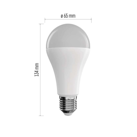 LED Bulb GoSmart A65 / E27 / 14 W (94 W) / 1 400 lm / RGB / dimmable / Zigbee [2]