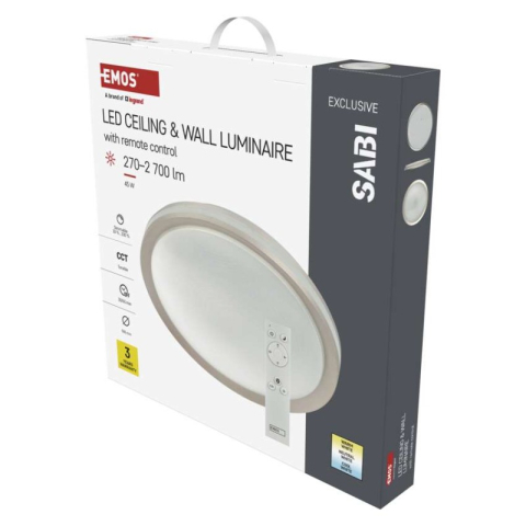 LED Ceiling lamp SABI, round 45W, dimmable, changeable CCT [1]
