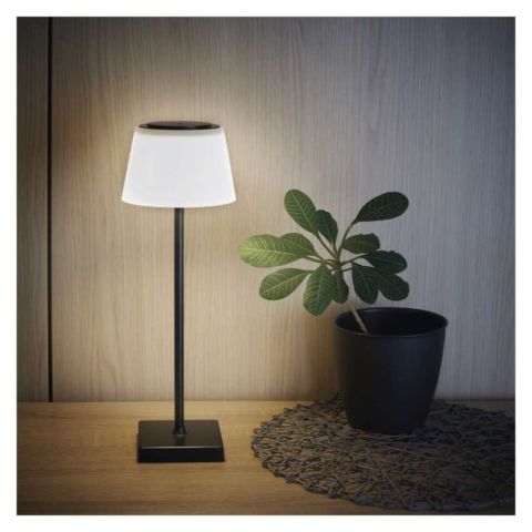 Desk lamps - LED Desk Lamp KATIE, rechargeable, black