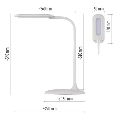 LED Desk Lamp STELLA white [2]
