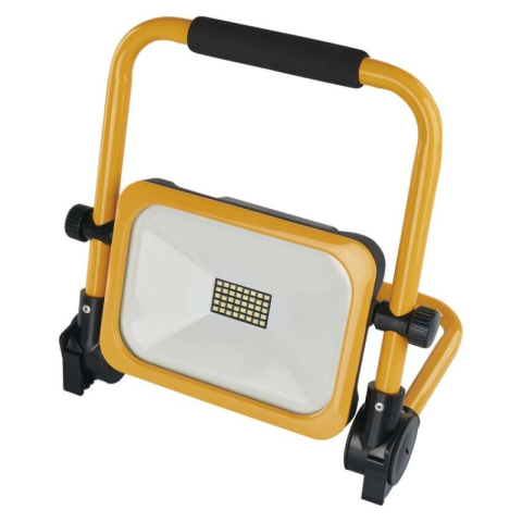 LED Floodlight ACCO portable rechargeable, 20W, yellow, cool white [1]