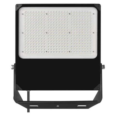 LED Floodlight ASIMO Asymmetric 300W, black, neutral white [2]